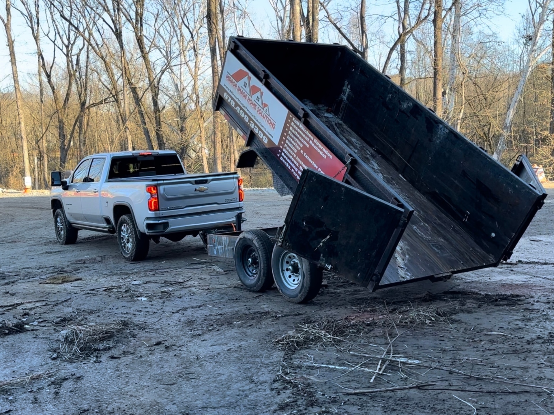 North Atlanta Junk Removal team on site
